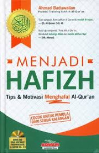 Image of Menjadi hafizh: tips & motivasi menghafal Al-Qur'an